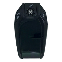 Universal Lcd Smart Key Adapter For Push-To-Start Vehicles (Rectangular) Black Shell