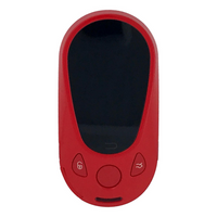 Universal Lcd Smart Key Adapter For Push-To-Start Vehicles (Circular) Red Shell