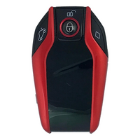 Universal Lcd Smart Key Adapter For Push-To-Start Vehicles (Rectangular) Red Shell