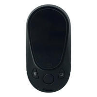 Universal Lcd Smart Key Adapter For Push-To-Start Vehicles (Circular) Black Shell