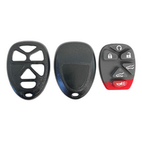 GM 6 Button Keyless Entry Remote Shell 2007 2014 for FCC: OUC60270 / OUC60221 Key Shell