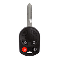 Ford Lincoln Mercury 4 Button Key Shell For Oucd6000022 (3 Part Shell)
