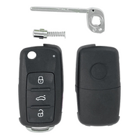 Volkswagen 4 Button Replacement Shell For Nbg010206T / Nbg010180T Key