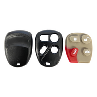 GM 4 Button Keyless Remote Shell Replacement For AB01502T | Aftermarket Key Shell