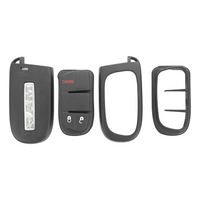 Dodge RAM OEM 3 Button Smart Key Replacement Shell GQ4 54T Key Shell