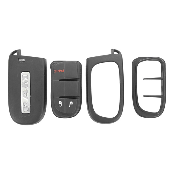 Dodge RAM OEM 3 Button Smart Key Replacement Shell GQ4 54T Key Shell