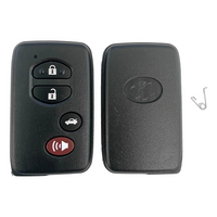 Lonsdor Toyota 4 Button Smart Key Shell Replacement For LT20-01 (Black) Key Shell