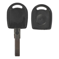 Audi Volkswagen Transponder Key Shell HU66 Key Shell