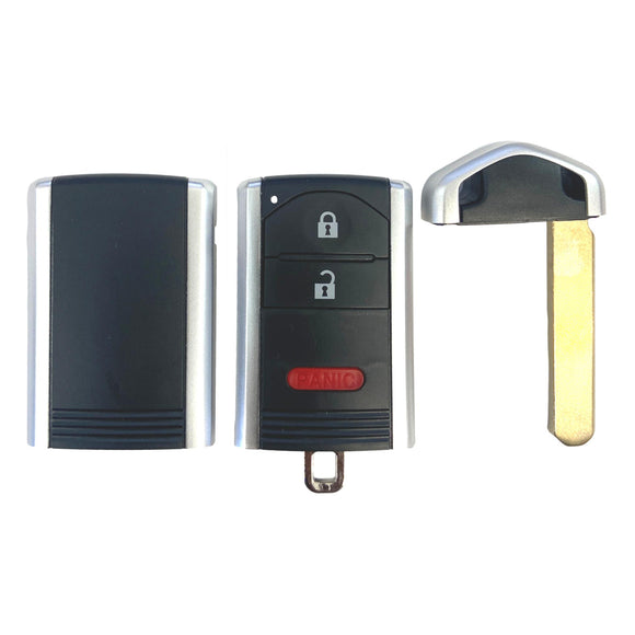 Acura RDX 3 Button Smart Key Shell For KR5434760 | Aftermarket