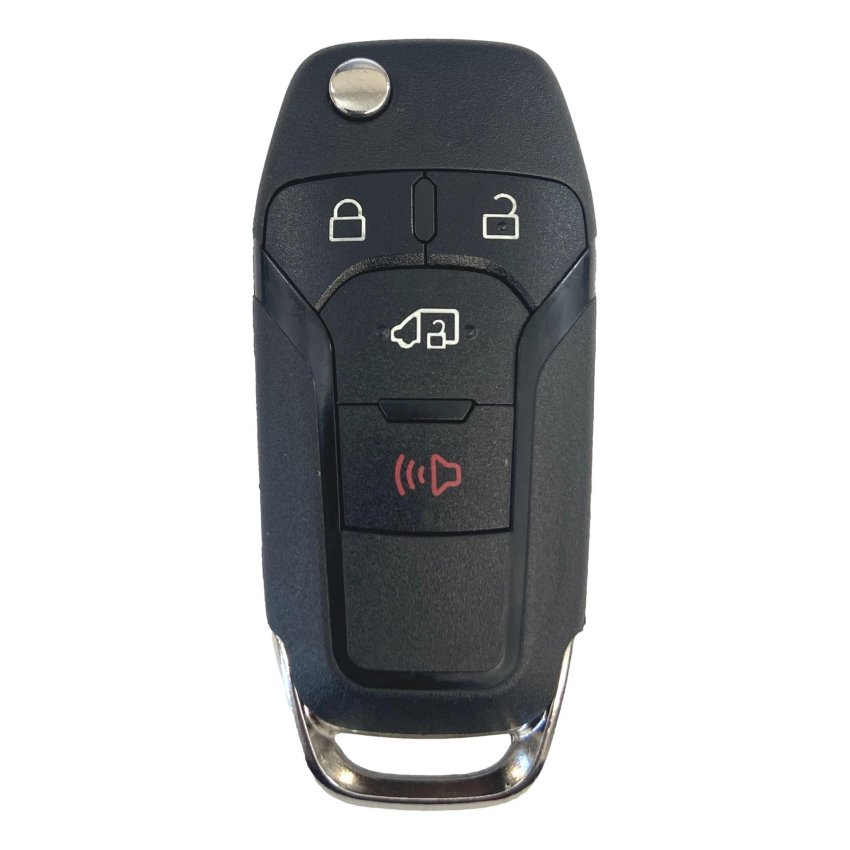 Ford Key Shell Replacement Ford Transit 4 Button Flip Key Shell Replacement For N5F-A08TAA | Afte