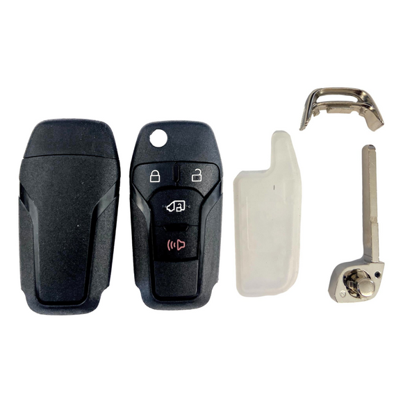 Ford Transit 4 Button Flip Key Shell Replacement For N5F A08TAA | Aftermarket Flip Key
