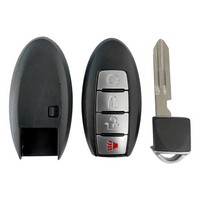 Nissan 4 Button Smart Key Shell For KR5TXN3(7) KR5S180144014(6) | Aftermarket Key Shell