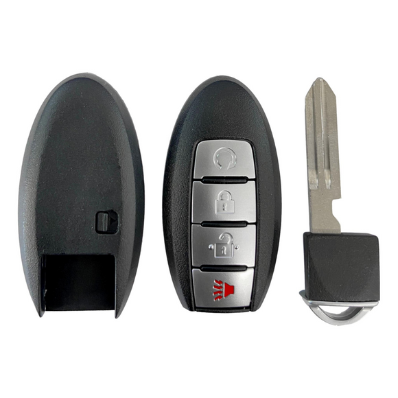 Nissan 4 Button Smart Key Shell For KR5TXN3(7) KR5S180144014(6) | Aftermarket Key Shell