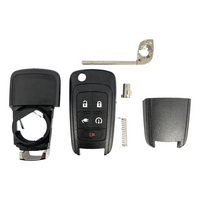 Chevrolet Volt 5 Button Flip Key Shell Replacement For P409MK74946931 | Aftermarket Flip Key