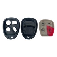 GM 4 Button Keyless Remote Shell For KOBLEAR1XT KOBUT1BT | Aftermarket Key Shell