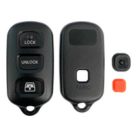 Toyota 4Runner Sequoia 4 Button Keyless Replacement Shell For HYQ12BBX | Aftermarket Key Shell