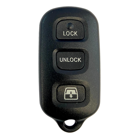 Toyota 4Runner Sequoia 4 Button Keyless Replacement Shell For HYQ12BBX | Aftermarket Key Shell
