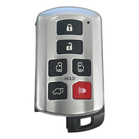 Lonsdor Toyota 6 Button Smart Key Shell Replacement For LT20 05 Key Shell