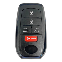 Lonsdor Toyota 5 Button Smart Key Shell Replacement For LT20 10 Key Shell