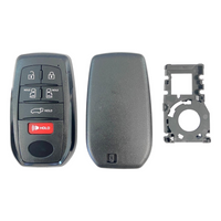Lonsdor Toyota 6 Button Smart Key Shell Replacement For LT20 10 Key Shell
