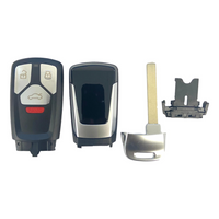 Audi 4 Button Replacement Shell For IYZ AK01 | Aftermarket Key Shell