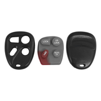 GM 4 Button Keyless Remote Shell w/ Rear For KOBLEAR1XT KOBUT1BT | Aftermarket Key Shell