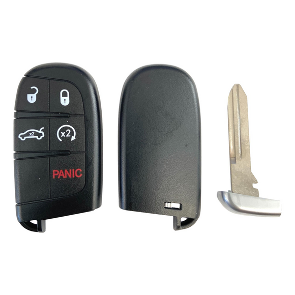 Dodge Jeep 5 Button Replacement Shell for FCC M3N 40821302 (Trunk) | Aftermarket Key Shell