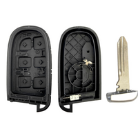 Dodge Jeep 5 Button Replacement Shell for FCC M3N 40821302 (Trunk) | Aftermarket Key Shell