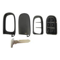 Dodge RAM Jeep 3 Button Replacement Shell 2011 2024 For GQ4 54T | Aftermarket Key Shell
