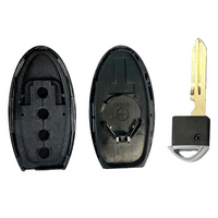 Nissan 4 Button Replacement Shell w/ Hatch For CWTWB1U787 | Aftermarket Key Shell
