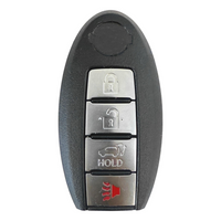 Nissan 4 Button Replacement Shell w/ Hatch For CWTWB1U787 | Aftermarket Key Shell
