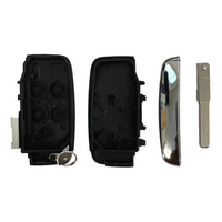 Jaguar 5 Button Smart Key Shell 2011 2020 For KOBJTF10A | Aftermarket Key Shell