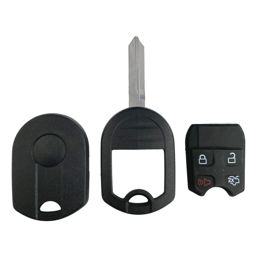 Ford Lincoln 4 Button Remote Head Key Shell Replacement for CWTWB1U793