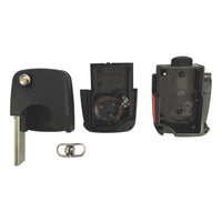 Audi A4 A6 S4 3 Button Flip Key Replacement Shell For MZ241081964 / MYT8Z0837231 | Aftermarket
