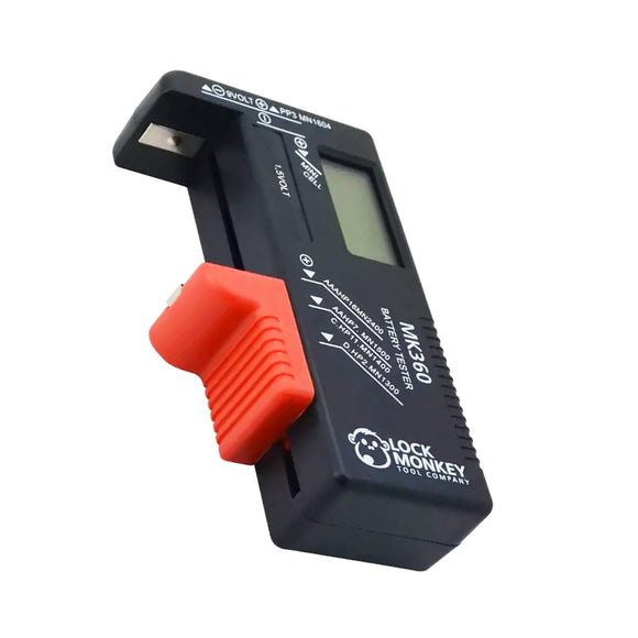 Compact Digital Battery Tester MK360 (Lock Monkey)