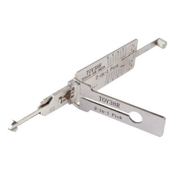 Original Lishi 2-In-1 Pick And Decoder Toy38R Lock