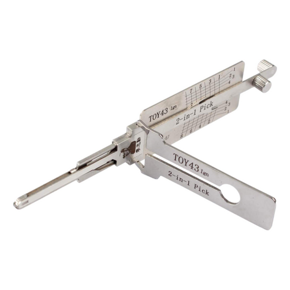 Original Lishi 2-In-1 Pick And Decoder Toy43 Ignition Lock