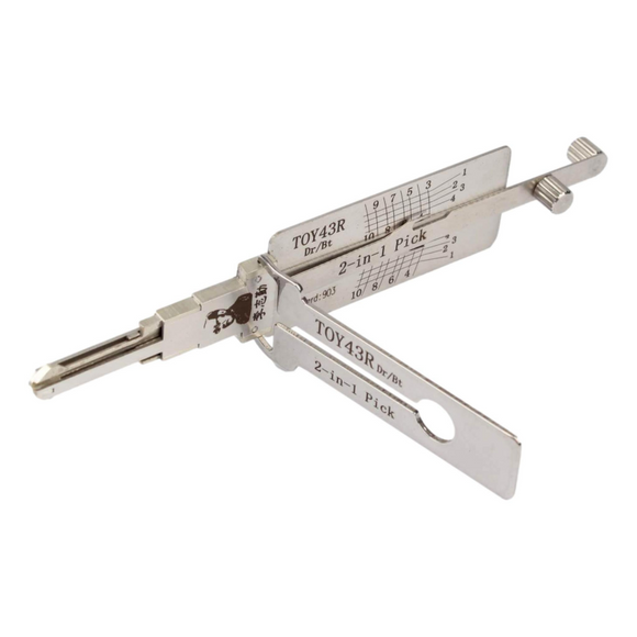 Original Lishi 2-In-1 Pick And Decoder Toy43R Door/Trunk Lock