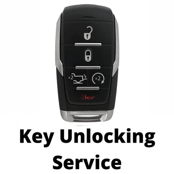 Dodge Ram Smart Key GQ4-54T Unlocking Service