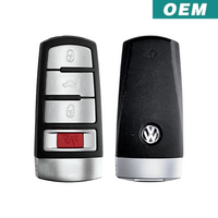 Volkswagen CC Passat 4 Button Smart Key 2006-2015 FCC: NBG009066T (OEM)