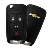 Chevrolet 2010-2019 Oem 4 Button Flip Key Remote Avl-B01T1Ac