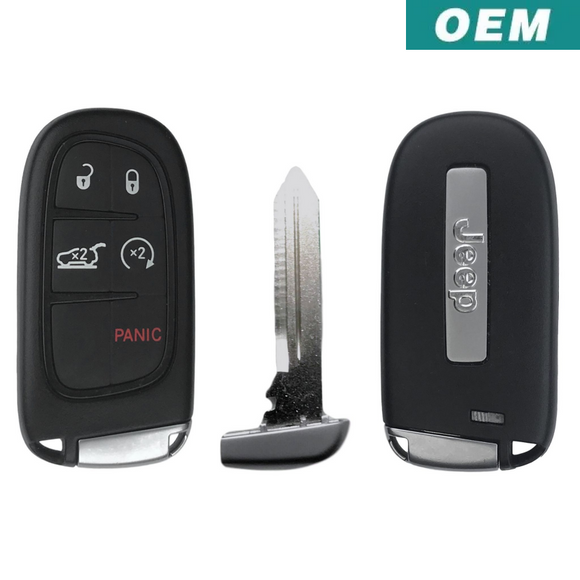 Jeep Cherokee 2014-2019 5 Button Smart Key GQ4-54T (OEM)