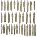 Xhorse Flip Key Blade Kit - 35 Engraved Scaled Blank Blades Set (175Pcs)