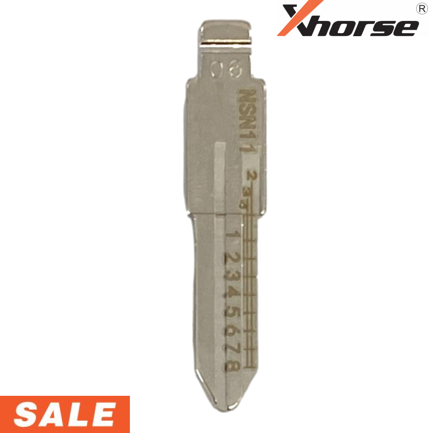 X11 Rim Keys NSN11 Xhorse KeyDIY Flip Key Blade Replacement #06