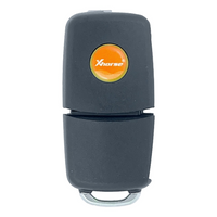 Xhorse Universal Audi Style Wired 3 Button Flip Key Black