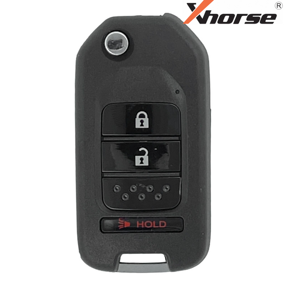 Xhorse Universal Honda Style Wired 3 Button Flip Key