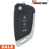 Xhorse Universal Knife Style Wired 3 Button Flip Key