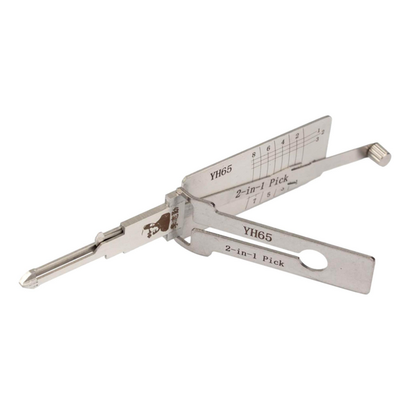 Original Lishi 2-In-1 Pick And Decoder Yh65 Lock