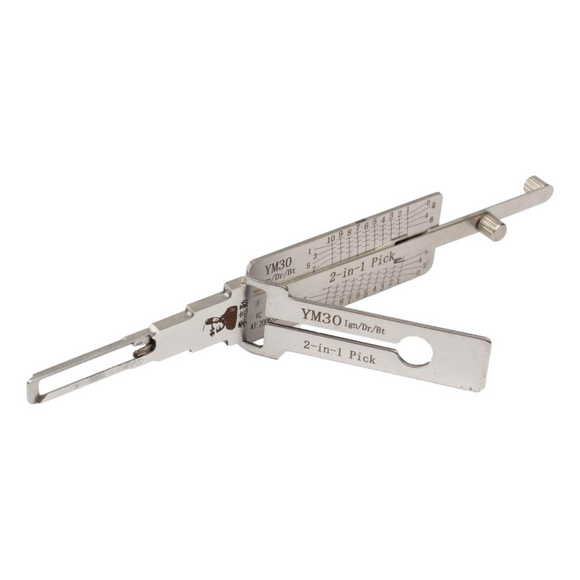 Original Lishi 2-In-1 Pick And Decoder Ym30 Lock