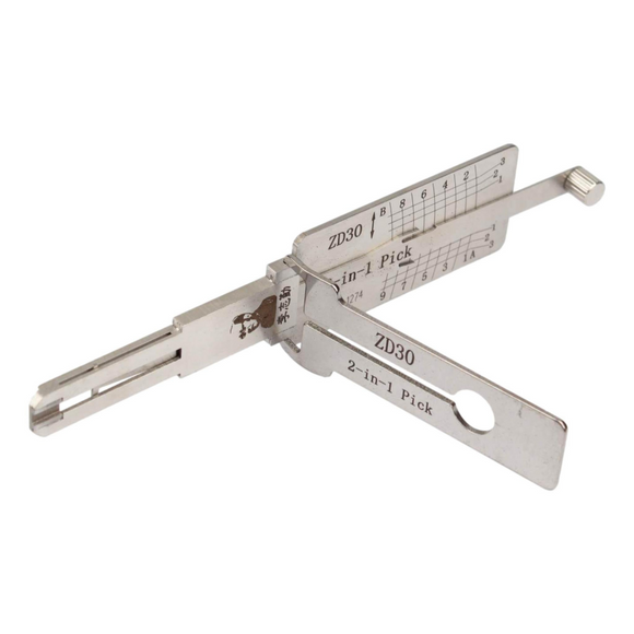 Original Lishi 2-In-1 Pick And Decoder Zd30 Lock